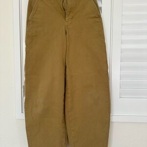 Everlane Women’s Barrel Pants in Dark Tan